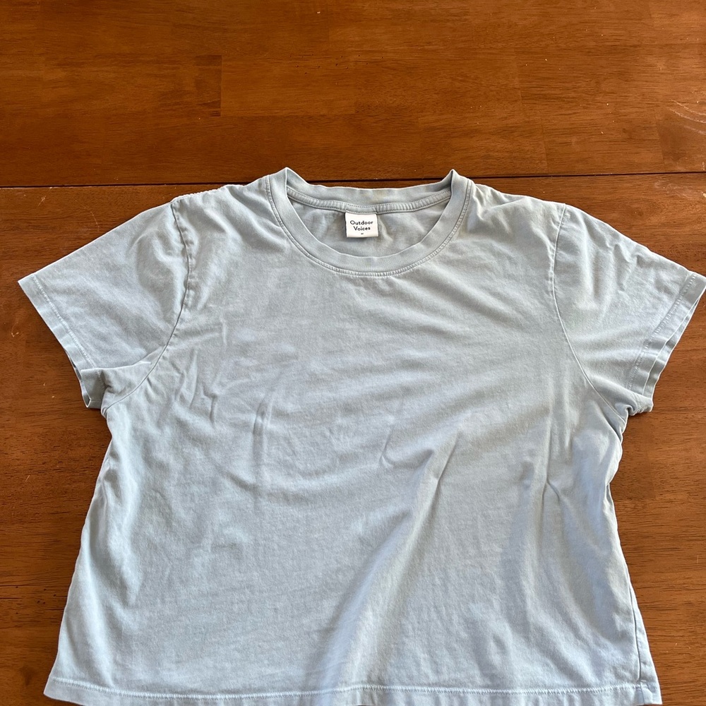 Outdoor Voices Sky Blue Tee